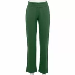 Women's Tek Gear® Ultrasoft Fleece Straight-Leg Pants -Casual Wear Hub 5128750 Rich Olive