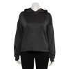 Plus Size Tek Gear® Stretch Fleece Hoodie -Casual Wear Hub 5187105 Black