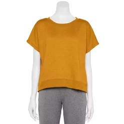 Women's Tek Gear® Stretch Fleece Top -Casual Wear Hub 5208389 Brassy Gold