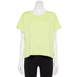 Women's Tek Gear® Stretch Fleece Top -Casual Wear Hub 5208389 Green Romantica