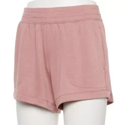 Women's Tek Gear® Stretch Fleece Shorts -Casual Wear Hub 5209217 Martini Rose