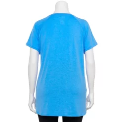 Plus Size Tek Gear® High Slit Tunic Tee 49 Plus Size Tek Gear® High Slit Tunic Tee -Casual Wear Hub 5227026 ALT