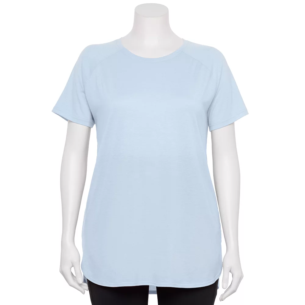 Plus Size Tek Gear® High Slit Tunic Tee 16 Plus Size Tek Gear® High Slit Tunic Tee - Image 16