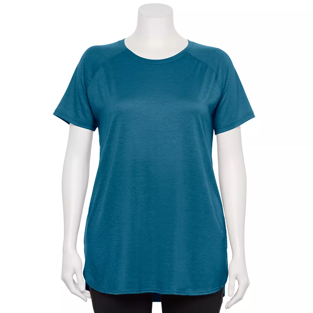 Plus Size Tek Gear® High Slit Tunic Tee 20 Plus Size Tek Gear® High Slit Tunic Tee - Image 20