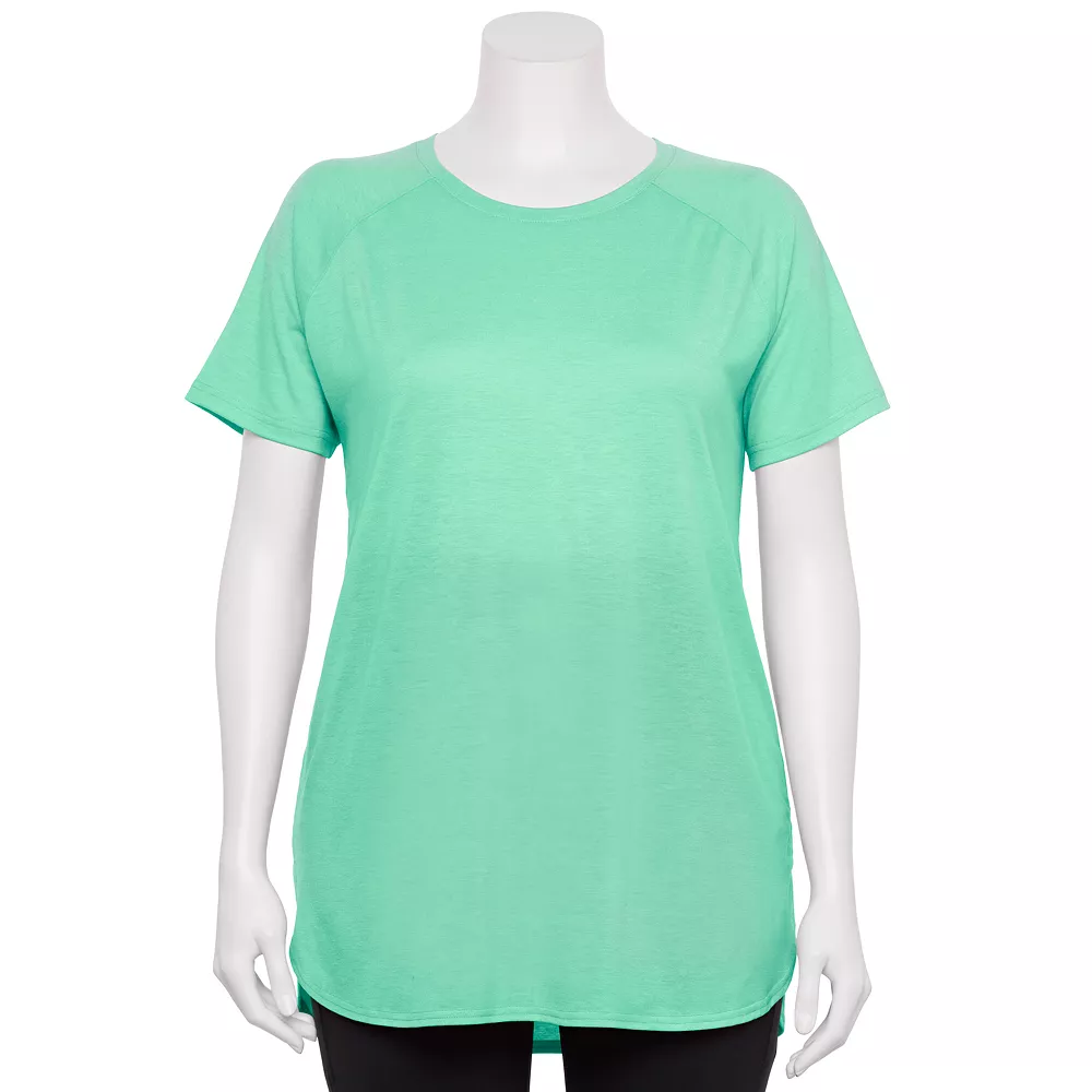 Plus Size Tek Gear® High Slit Tunic Tee 15 Plus Size Tek Gear® High Slit Tunic Tee - Image 15
