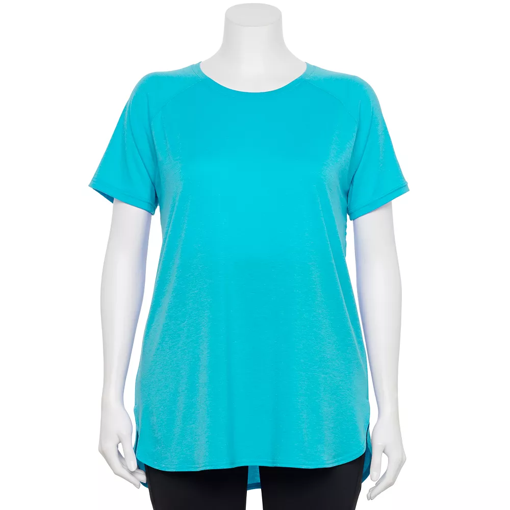 Plus Size Tek Gear® High Slit Tunic Tee 11 Plus Size Tek Gear® High Slit Tunic Tee - Image 11