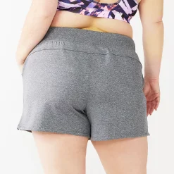 Plus Size Tek Gear® Weekend French Terry Shorts -Casual Wear Hub 5230775 ALT