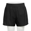 Plus Size Tek Gear® Multi-Purpose Workout Shorts -Casual Wear Hub 5231280 Black