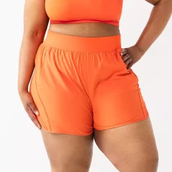 Plus Size Tek Gear® Multi-Purpose Workout Shorts -Casual Wear Hub 5231280 Endless Lava