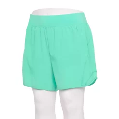 Plus Size Tek Gear® Multi-Purpose Workout Shorts -Casual Wear Hub 5231280 Shy Green