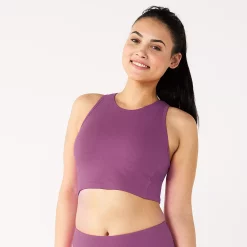 Tek Gear® Essential Low-Impact Longline Sports Bra 15 Tek Gear® Essential Low-Impact Longline Sports Bra -Casual Wear Hub 5232451 Ravishing Orchid