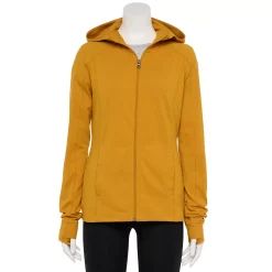Women's Tek Gear® Essential Hooded Jacket -Casual Wear Hub 5232469 Brassy Gold