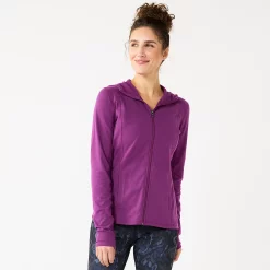Women's Tek Gear® Essential Hooded Jacket -Casual Wear Hub 5232469 Ravishing Orchid