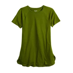 Women's Tek Gear® High Slit Tunic Tee -Casual Wear Hub 5232496 ALT2