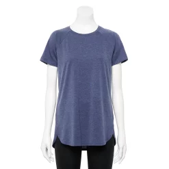 Women's Tek Gear® High Slit Tunic Tee -Casual Wear Hub 5232496 Navy Romance