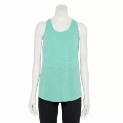 Women's Tek Gear® Racerback Tank -Casual Wear Hub 5232771 Aqua Crystal