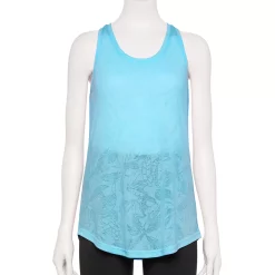 Women's Tek Gear® Racerback Tank -Casual Wear Hub 5232771 Blue Burnout