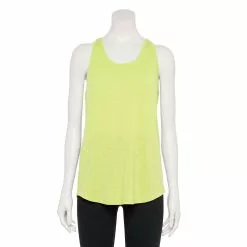 Women's Tek Gear® Racerback Tank -Casual Wear Hub 5232771 Green Romantica