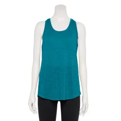 Women's Tek Gear® Racerback Tank -Casual Wear Hub 5232771 Night Life Teal