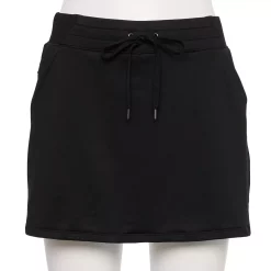 Women's Tek Gear® Weekend French Terry Skort -Casual Wear Hub 5234072 Black