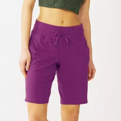 Women's Tek Gear® Essential Bermuda Shorts -Casual Wear Hub 5234540 Ravishing Orchid