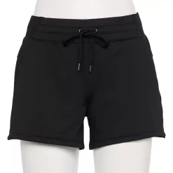 Women's Tek Gear® Weekend French Terry Shorts -Casual Wear Hub 5234595 Black