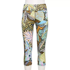Women's Tek Gear® Core High-Waisted Capri Leggings -Casual Wear Hub 5234821 Mint Tropical