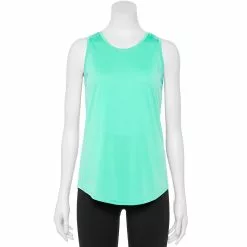 Petite Tek Gear® Core Crewneck Tank 12 Petite Tek Gear® Core Crewneck Tank -Casual Wear Hub 5236238 Aqua Stone