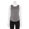 Petite Tek Gear® Core Crewneck Tank -Casual Wear Hub 5236238 Mineral Black