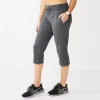 Petite Tek Gear® Essential Straight-Leg Workout Capris 21 Petite Tek Gear® Essential Straight-Leg Workout Capris -Casual Wear Hub 5240761 Ink Heather