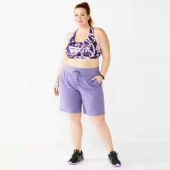 Plus Size Tek Gear® Essential Bermuda Shorts -Casual Wear Hub 5242807 ALT9
