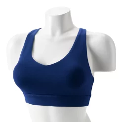 Tek Gear® Core Medium-Impact V-Neck Sports Bra -Casual Wear Hub 5256799 Chandler Navy