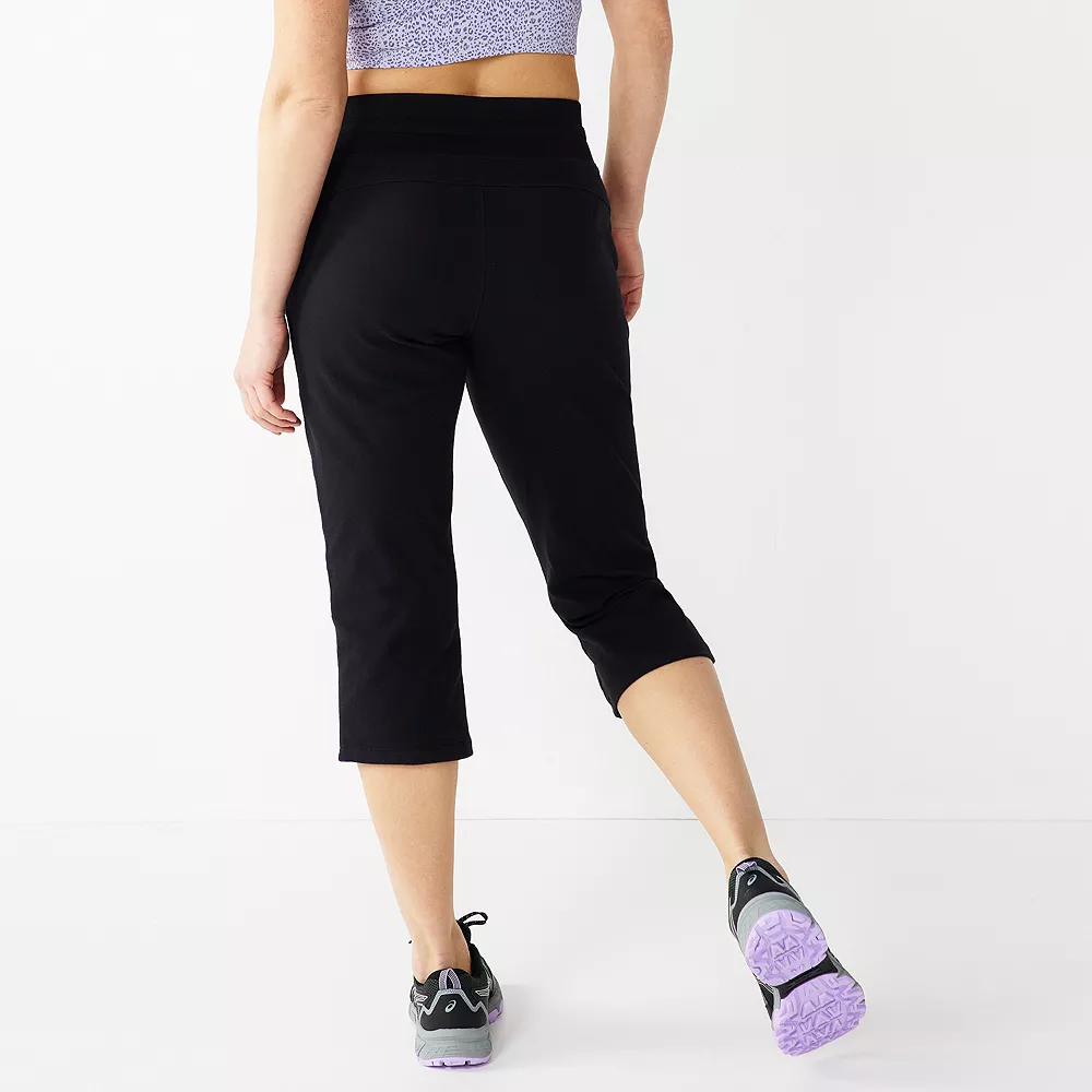 Women's Tek Gear® Essential Straight-Leg Workout Capris 8 Women's Tek Gear® Essential Straight-Leg Workout Capris - Image 8