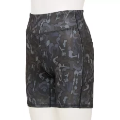 Women's Tek Gear® Core High-Waisted Bike Shorts -Casual Wear Hub 5259291 Slate Shapes