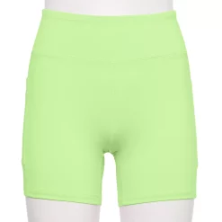 Women's Tek Gear® Core 5-in. High-Waisted Bike Shorts -Casual Wear Hub 5259297 Brisk Mint