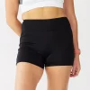 Women's Tek Gear® Core 3.5-in. High-Waisted Bike Shorts -Casual Wear Hub 5259301 Black