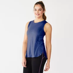 Women's Tek Gear® Easy High-Low Tank 13 Women's Tek Gear® Easy High-Low Tank -Casual Wear Hub 5273656 Finley Blue