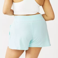 Plus Size Tek Gear® Essential Drawstring Shorts -Casual Wear Hub 5280466 ALT