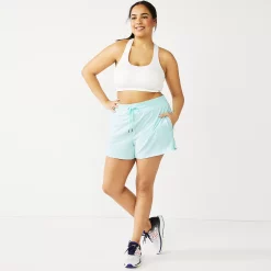 Plus Size Tek Gear® Essential Drawstring Shorts -Casual Wear Hub 5280466 ALT9