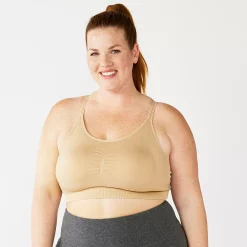 Plus Size Tek Gear® Seamless Low-Impact Sports Bra 10 Plus Size Tek Gear® Seamless Low-Impact Sports Bra -Casual Wear Hub 5282906 Mini Latte