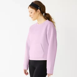 Women's Tek Gear® Run Popover Top -Casual Wear Hub 5481783 Daydream Purple