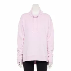 Women's Tek Gear® Ultrasoft Fleece Cowlneck Tunic -Casual Wear Hub 5521899 Adoring Lilac