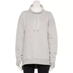 Women's Tek Gear® Ultrasoft Fleece Cowlneck Tunic -Casual Wear Hub 5521899 Metro Heather