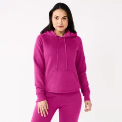 Women's Tek Gear® Ultrasoft Fleece Hoodie -Casual Wear Hub 5522495 Fantasy Berry
