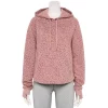 Women's Tek Gear® Ultrasoft Fleece Hoodie -Casual Wear Hub 5522495 Rose Leopard