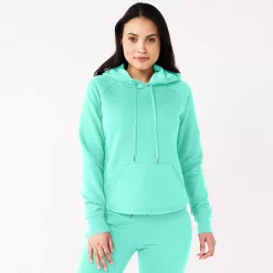 Women's Tek Gear® Ultrasoft Fleece Hoodie -Casual Wear Hub 5522495 Shy Green