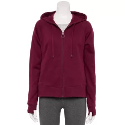 Women's Tek Gear® Ultrasoft Fleece Jacket 19 Women's Tek Gear® Ultrasoft Fleece Jacket -Casual Wear Hub 5523198 Night Sangria