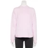 Women's Tek Gear® Ultrasoft Fleece Mockneck Sweatshirt -Casual Wear Hub 5523249 Adoring Lilac