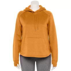Plus Size Tek Gear® Ultrasoft Fleece Hoodie -Casual Wear Hub 5527170 Brassy Gold