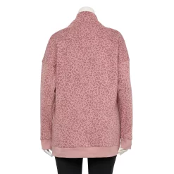 Plus Size Tek Gear® Ultrasoft Fleece Cowlneck Tunic -Casual Wear Hub 5527206 ALT